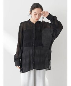 earth music&ecology クシュクシュシアーシャツ