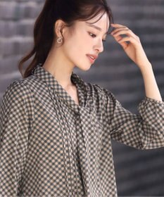 Tiaclasse 【洗える】ボウタイチュニック