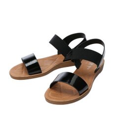 Green Parks ・ｒｉｃｈ　ｂｌｕｅ　ゴムストラップサンダル