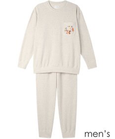 une nana cool 2026年お年賀「まるっとうまくいく」 【綿混】メンズパジャマ