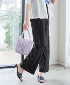 Tiaclasse ウェーブプリーツパンツ