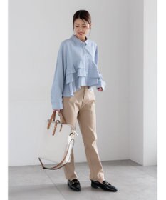 Te chichi ティアードフリルクロップトシャツ