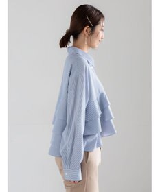 Te chichi ティアードフリルクロップトシャツ