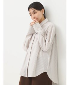 earth music&ecology パールボタンシャツ