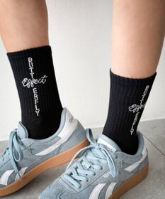 WEGO クロスロゴデザインソックス