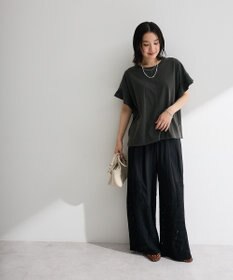 Green Parks ピグメントフリルカットプルオーバー