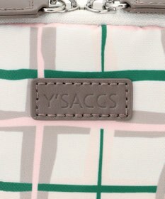 Y'SACCS 総柄プリントハーフムーンポーチ