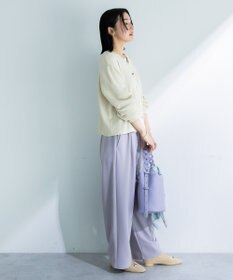 Green Parks アンチピリング金ボタンニットカーディガン