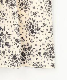 組曲 モザイクフラワープリント スカート