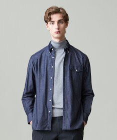 J.PRESS MEN KANEMASA KNITTING デニムジャージ シャツ