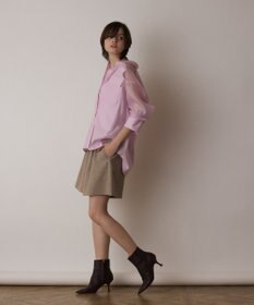 GRACE CONTINENTAL シアーコンビオーバーシャツ