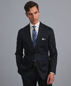 GOTAIRIKU  GOTAIRIKU別注【日本製】シルク ネクタイ_レジメンタル柄