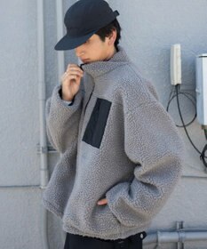 WEGO リバーシブルボアブルゾン