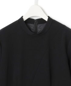 ICB 【洗える・ブラックフォーマル】 TaPeダブルクロス フレアワンピース