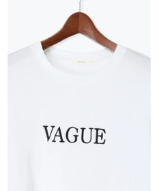 Te chichi パール&刺繍ロゴスタンダードTシャツ