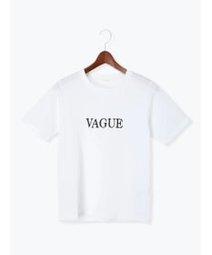 Te chichi パール&刺繍ロゴスタンダードTシャツ