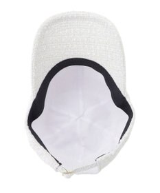 MOONBAT PAUL&JOE ACCESSOIRES(ポール&ジョー)ツイード キャップ 帽子 ネコチャーム付 UVカット