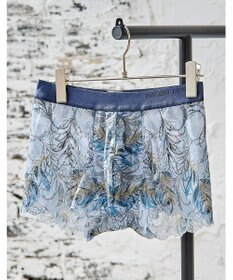 WACOAL MEN WACOAL MEN 【レースボクサー】 ボクサーパンツ フロント快適グラマラス 通気性 スカラ始末(裾部分) 前閉じ レース 下着 メンズ WT3826 /ワコールメン