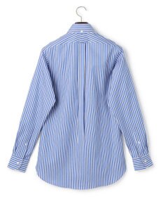 J.PRESS MEN 【PREMIUM PLEATS / 形態安定】スーピマコットンパナマストライプ シャツ / B.D.