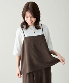 ANY 【2SET】2WAYビスチェ×ワイドパンツセットアップ