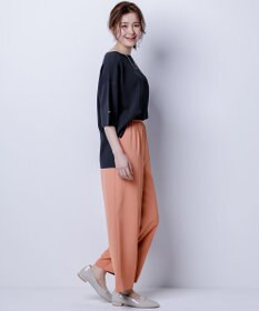 ANY SIS 【接触冷感・UVカット・洗える】ビューティクールボートネック プルオーバー