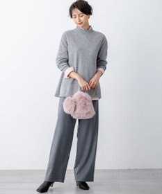 23区 S 【洗える】ピュアカシミヤ フレア ニット