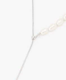 23区 【APPLAUDIR】ガラスパール チェーンコンビ ネックレス