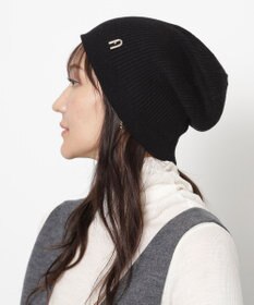 MOONBAT 【WEB限定】FURLA(フルラ)アーチロゴ付き ニット帽 帽子 UVカット 手洗いOK