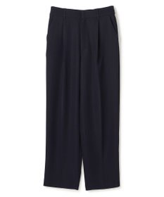 UNFILO 【ウエストゴム/セレモニー】ドライダブルクロス タックテーパードパンツ