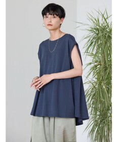 AMERICAN HOLIC 接触冷感フレンチスリーブカットチュニック