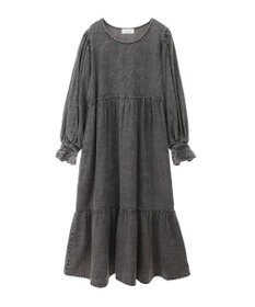 Green Parks ■ＥＳＣＡＲ　デニムピンタックカフスワンピース