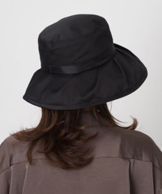 MOONBAT 【遮光100％/遮熱/UV】HIROKO KOSHINO(ヒロコ コシノ)遮光シアー カサブランカ 帽子 ゆったりMサイズ 手洗い可能/サイズ調整可能/日本製