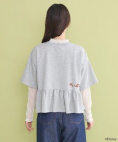 earth music&ecology チップ＆デール／フリル裏毛プルオーバー