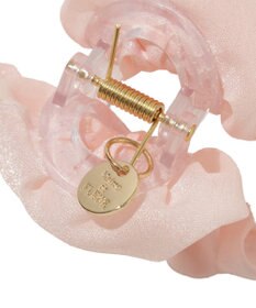 Maison de FLEUR オーガンジーパールエアリーバンスクリップ