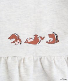 earth music&ecology チップ＆デール／フリル裏毛プルオーバー