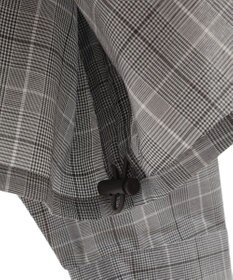 Green Parks サイドドロストショート丈シャツ（チェック）