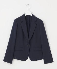 自由区 L 【セットアップ対応・UVカット・接触冷感・洗える】ライトストレッチテーラード ジャケット