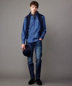 JOSEPH ABBOUD 【新たな環境配慮型素材使用】サスティナブルファブリック  テンセルツイル  シャツ