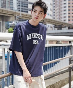 WEGO 【ユニセックス着用ITEM】カレッジロゴプリントT（SS）