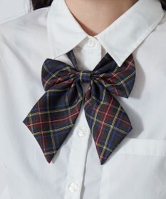WEGO 【SCHOOL ITEM】チェックスクールリボン