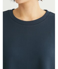 Green Parks ぽこぽこ７分袖カットプルオーバー