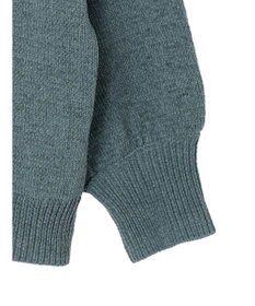 CRAFT STANDARD BOUTIQUE 洗えるコードモールクルーネックカーデイガン