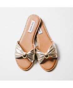 STEVE MADDEN DISPYギャザーリボンフラットサンダル