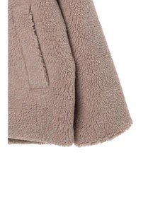 Green Parks スタンドカラーボアブルゾン