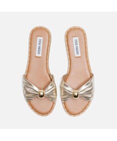STEVE MADDEN DISPYギャザーリボンフラットサンダル