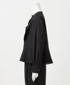 23区 【GOLD LABEL】トリアセテートオーガンジー プリーツブラウス