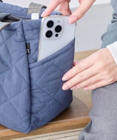 ROOTOTE 3673【仕切り+自立+撥水】LT.デリ.パルーティ.キルト-D