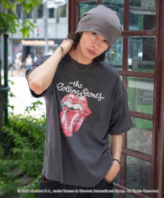 WEGO 【ザ・ローリング・ストーンズ/ザ・ビートルズ/ユニセックス着用ITEM/MLサイズ展開】バンドグラフィックT(SS)