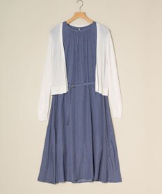 ONWARD Reuse Park セット商品/サイズ2【any SiS】ニット春夏×ワンピース春夏
