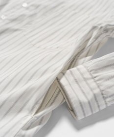 LENO STRIPE SHIRTS DRESS / ストライプシャツドレス